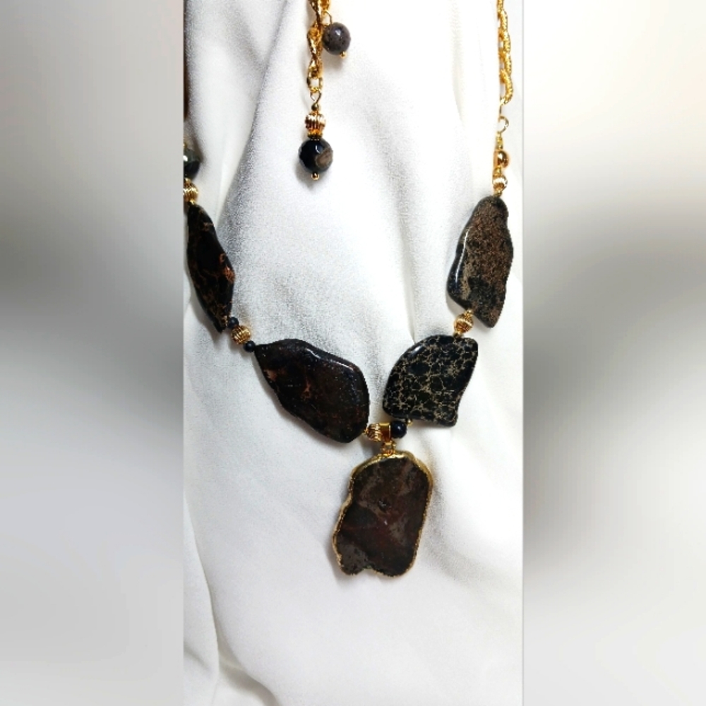 Signed Rita Tesolin necklace